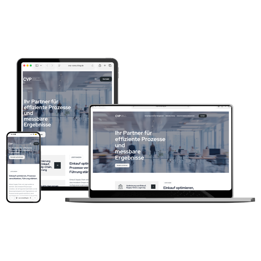 Website CVP Consulting