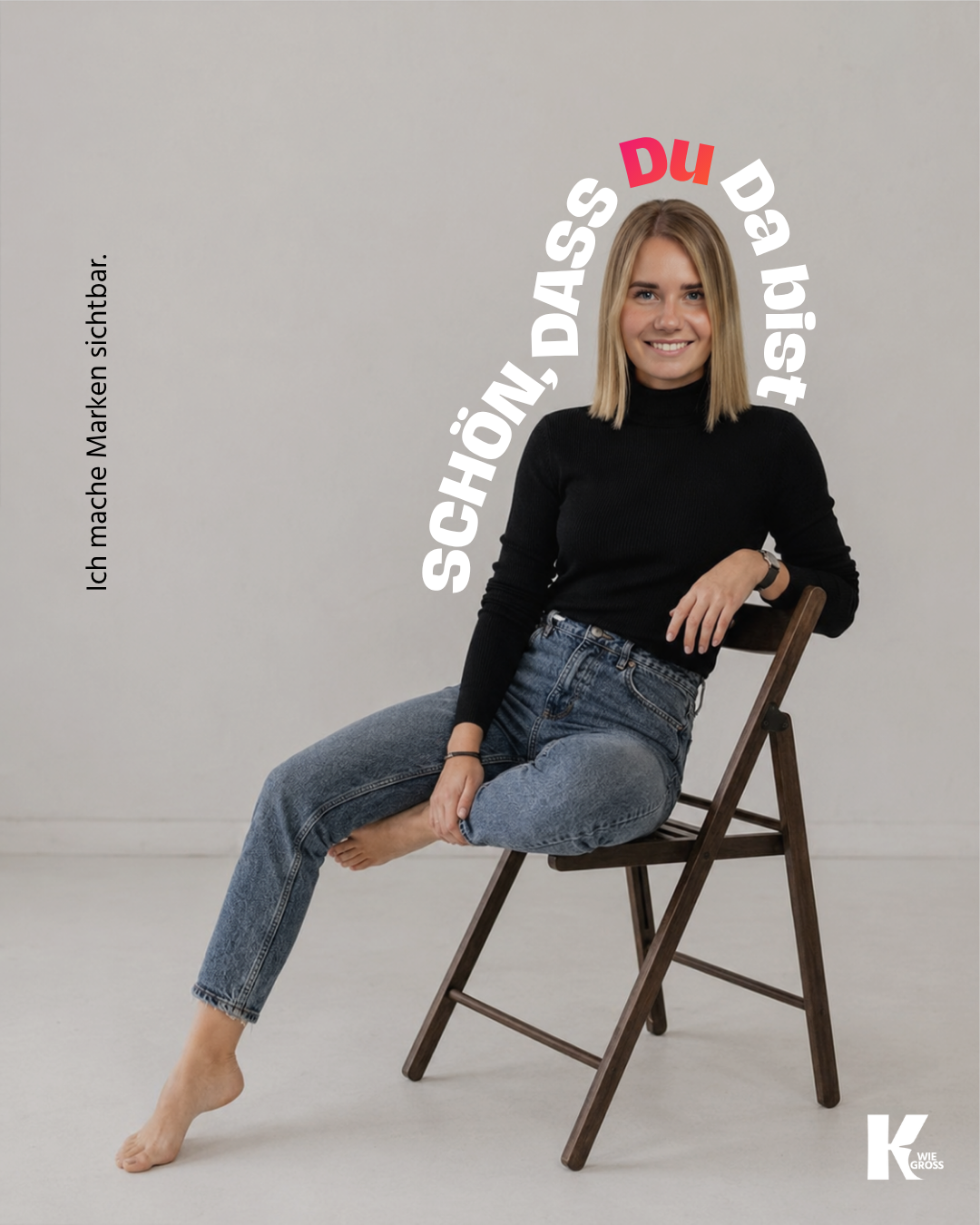 Schön, dass du da bist