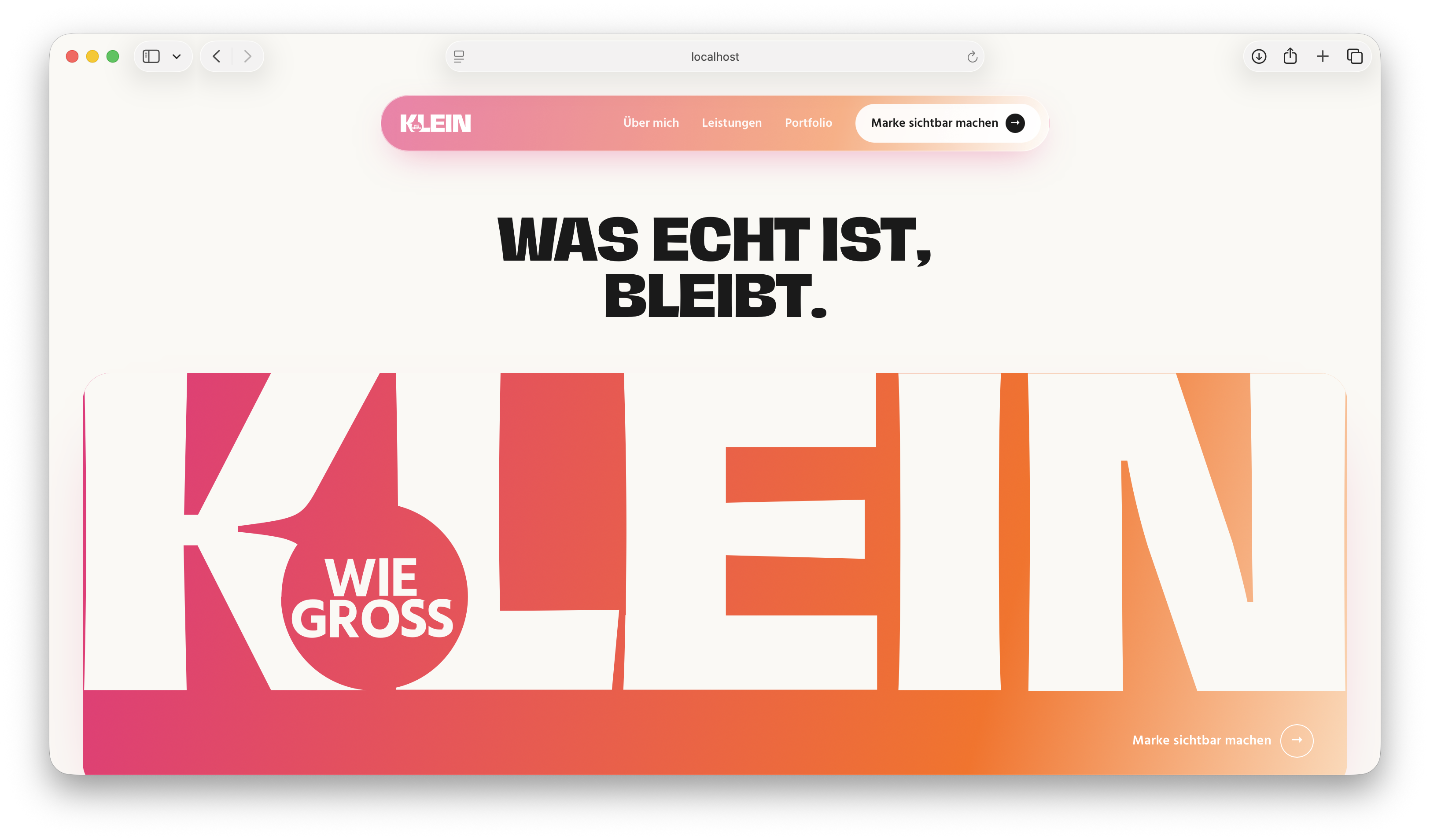 Website von Kleinwiegross
